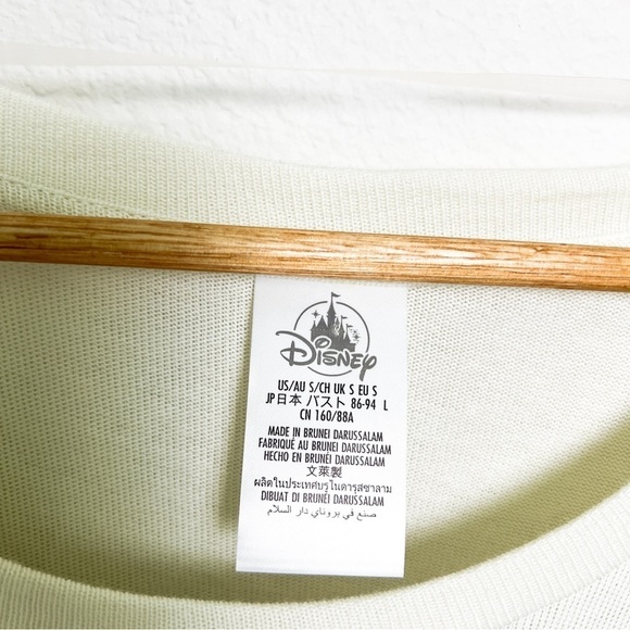 Disney Epcot Italy World Showcase Minnie ARRIVEDERCI Sweater Shirt size small - Picture 3 of 5